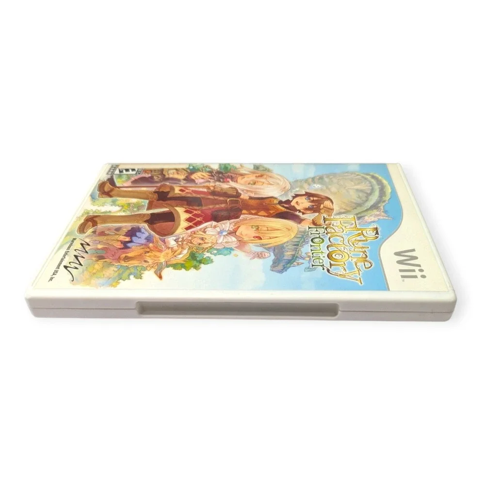 Rune Factory Frontier Nintendo Wii XSEED Games RPG Simulation E10+ 2009 NTSC-U